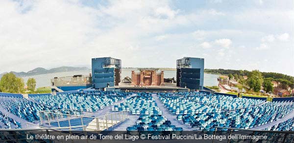 Le théâtre en plein air de Torre del Lago Festival Puccini/La Bottega dell’Immagine