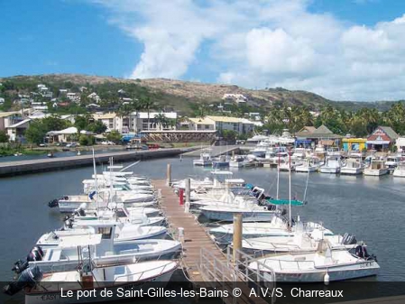 Le port de Saint-Gilles-les-Bains  A.V./S. Charreaux