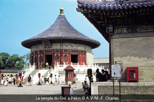 Le temple du Ciel à Pékin A.V./M.-F. Charles