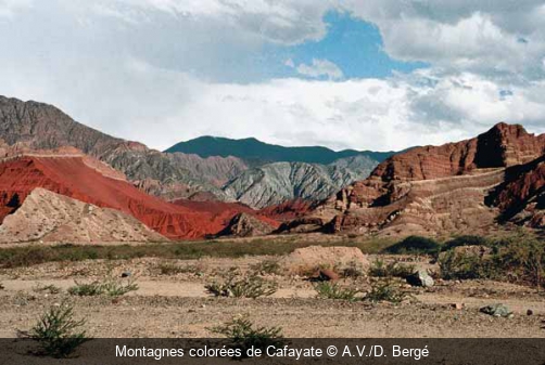 Montagnes colorées de Cafayate  A.V./D. Bergé