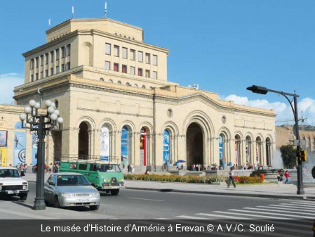 Le musée d’Histoire d’Arménie à Erevan A.V./C. Soulié