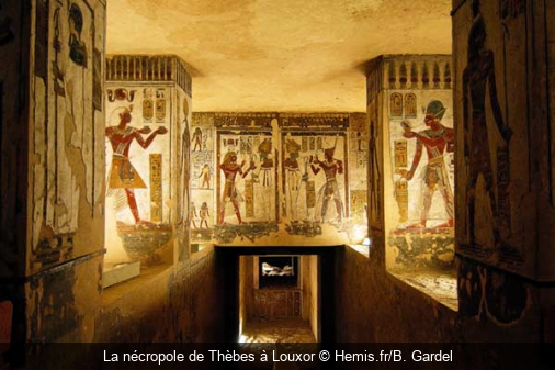 La nécropole de Thèbes à Louxor Hemis.fr/B. Gardel