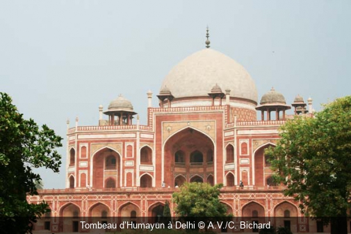Tombeau d’Humayun à Delhi A.V./C. Bichard