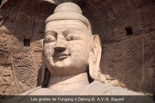 Les grottes de Yungang à Datong  A.V./A. Bayard