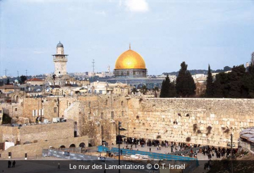 Le mur des Lamentations O.T. Israël