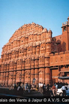 Le palais des Vents à Jaipur A.V./S. Campain