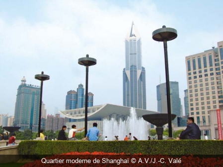 Quartier moderne de Shanghaï A.V./J.-C. Valé