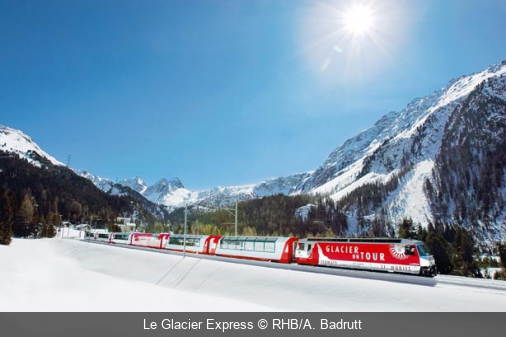Le Glacier Express RHB/A. Badrutt