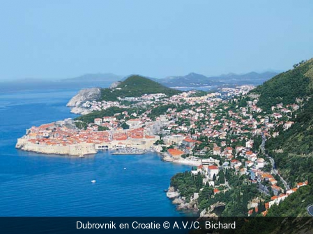 Dubrovnik en Croatie A.V./C. Bichard