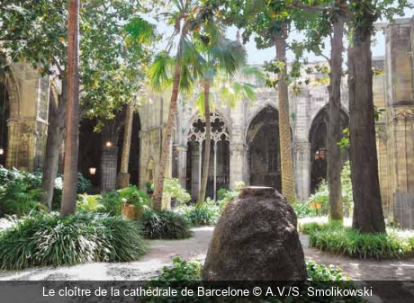 Le cloître de la cathédrale de Barcelone A.V./S. Smolikowski