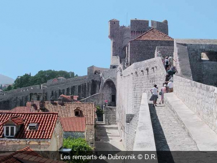 Les remparts de Dubrovnik D.R.