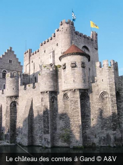 Le château des comtes à Gand A&V