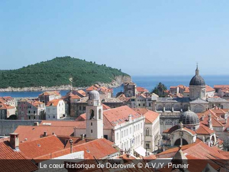 Le cœur historique de Dubrovnik  A.V./Y. Prunier