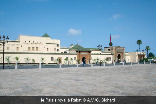 le Palais royal à Rabat A.V./C. Bichard