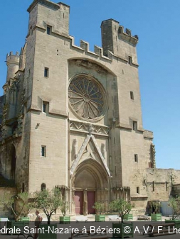 Cathédrale Saint-Nazaire à Béziers A.V./ F. Lhermite