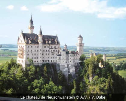 Le château de Neuschwanstein A.V. / V. Dabe