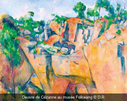 Oeuvre de Cézanne au musée Folkwang D.R.