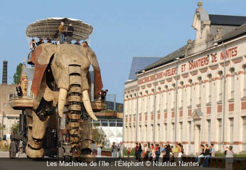 Les Machines de l’île : l’Éléphant Nautilus Nantes