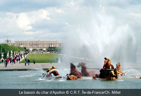 Le bassin du char d’Apollon C.R.T. Île-de-France/Ch. Millet 
