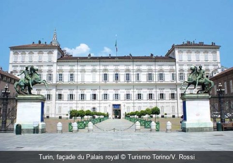 Façade du Palais royal à Turin Turismo Torino/V. Rossi