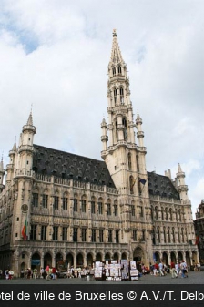 Hôtel de ville de Bruxelles A.V./T. Delbey