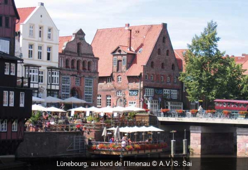 Lünebourg, au bord de l’Ilmenau A.V./S. Sai
