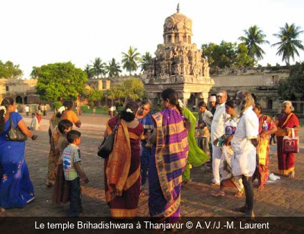 Le temple Brihadishwara à Thanjavur A.V./J.-M. Laurent