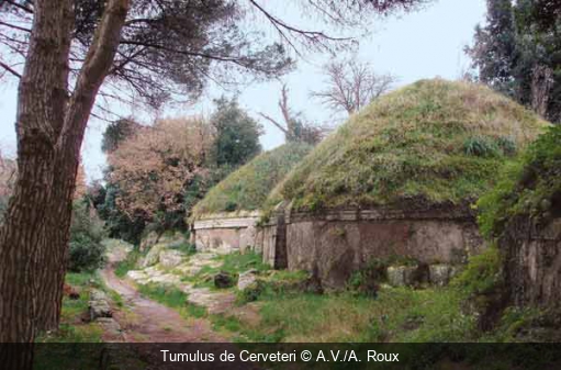 Tumulus de Cerveteri A.V./A. Roux