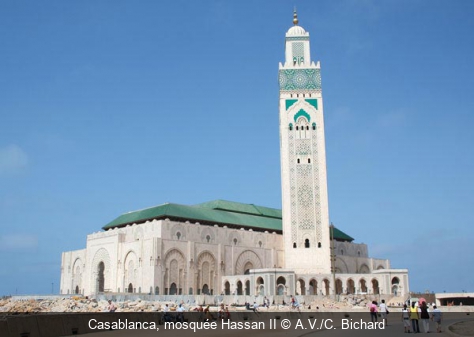 Casablanca, mosquée Hassan II A.V./C. Bichard