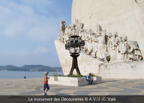Le monument des Découvertes A.V./J.-C. Valé