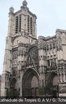 La cathédrale de Troyes A.V./ G. Tchekan