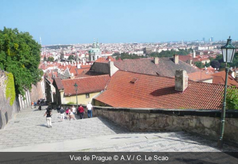 Vue de Prague A.V./ C. Le Scao