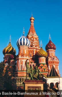 La cathédrale Basile-le-Bienheureux à Moscou A.V./J. Pagès