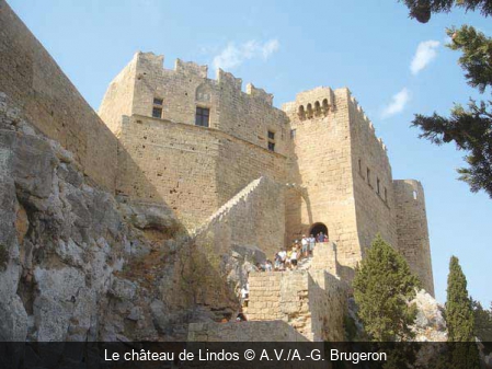 Le château de Lindos A.V./A.-G. Brugeron