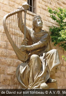 Statue de David sur son tombeau A.V./B. Metzdorf