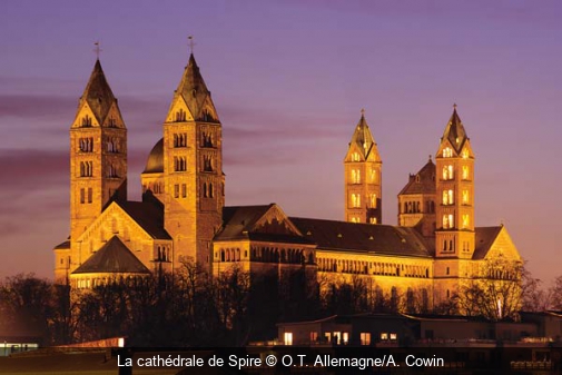La cathédrale de Spire O.T. Allemagne/A. Cowin
