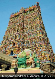 Temple de Thiruparankundram à Madurai A.V./ J.-M. Laurent