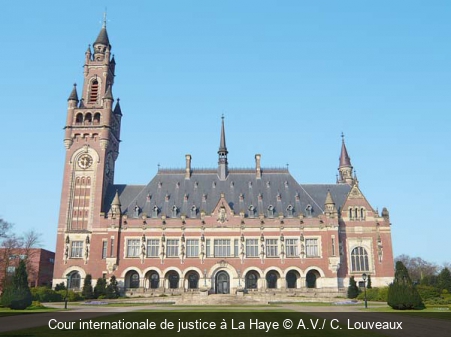 Cour internationale de justice à La Haye A.V./ C. Louveaux