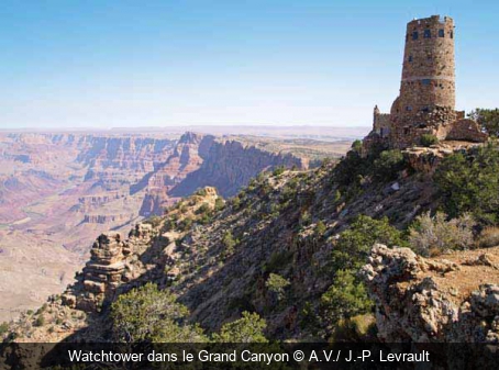 Watchtower dans le Grand Canyon A.V./ J.-P. Levrault