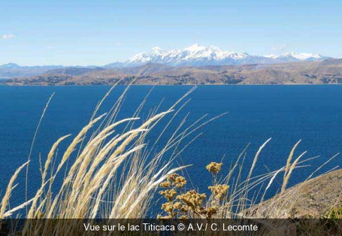 Vue sur le lac Titicaca A.V./ C. Lecomte