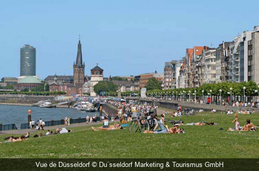 Vue de Düsseldorf Düsseldorf Marketing & Tourismus GmbH