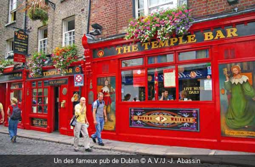Un des fameux pub de Dublin A.V./J.-J. Abassin