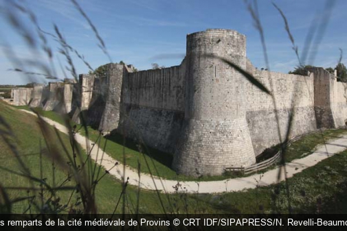 Les remparts de la cité médiévale de Provins CRT IDF/SIPAPRESS/N. Revelli-Beaumont