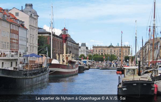 Le quartier de Nyhavn à Copenhague A.V./S. Sai
