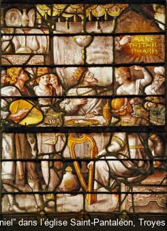 “Histoire de Daniel” dans l’église Saint-Pantaléon, Troyes  O.T. Troyes