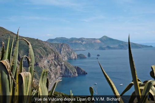 Vue de Vulcano depuis Lipari A.V./M. Bichard