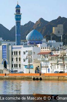 La corniche de Mascate O.T. Oman