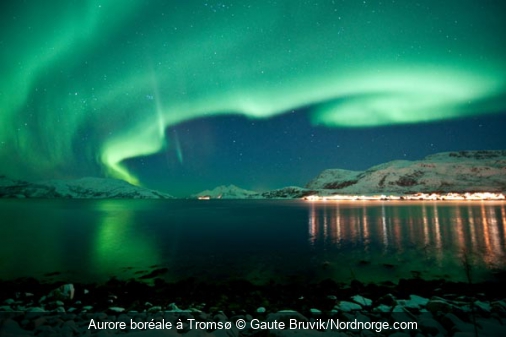 Aurore boréale à Tromsø Gaute Bruvik/Nordnorge.com