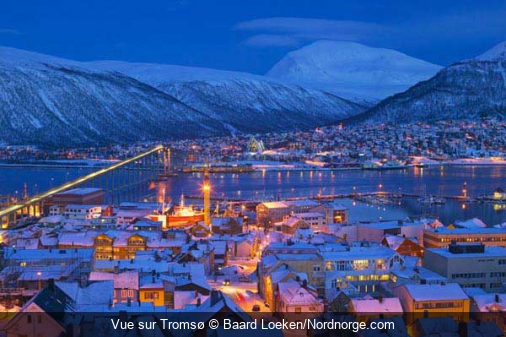 Vue sur Tromsø Baard Loeken/Nordnorge.com