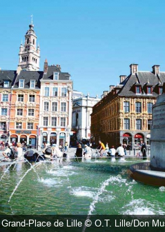 Sur la Grand-Place de Lille O.T. Lille/Don Muschter